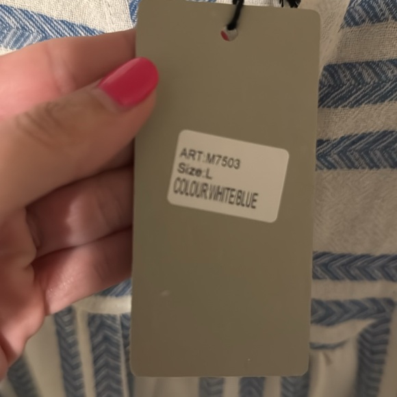 NWT Luisa Perla Tiered Dress - Picture 2 of 5